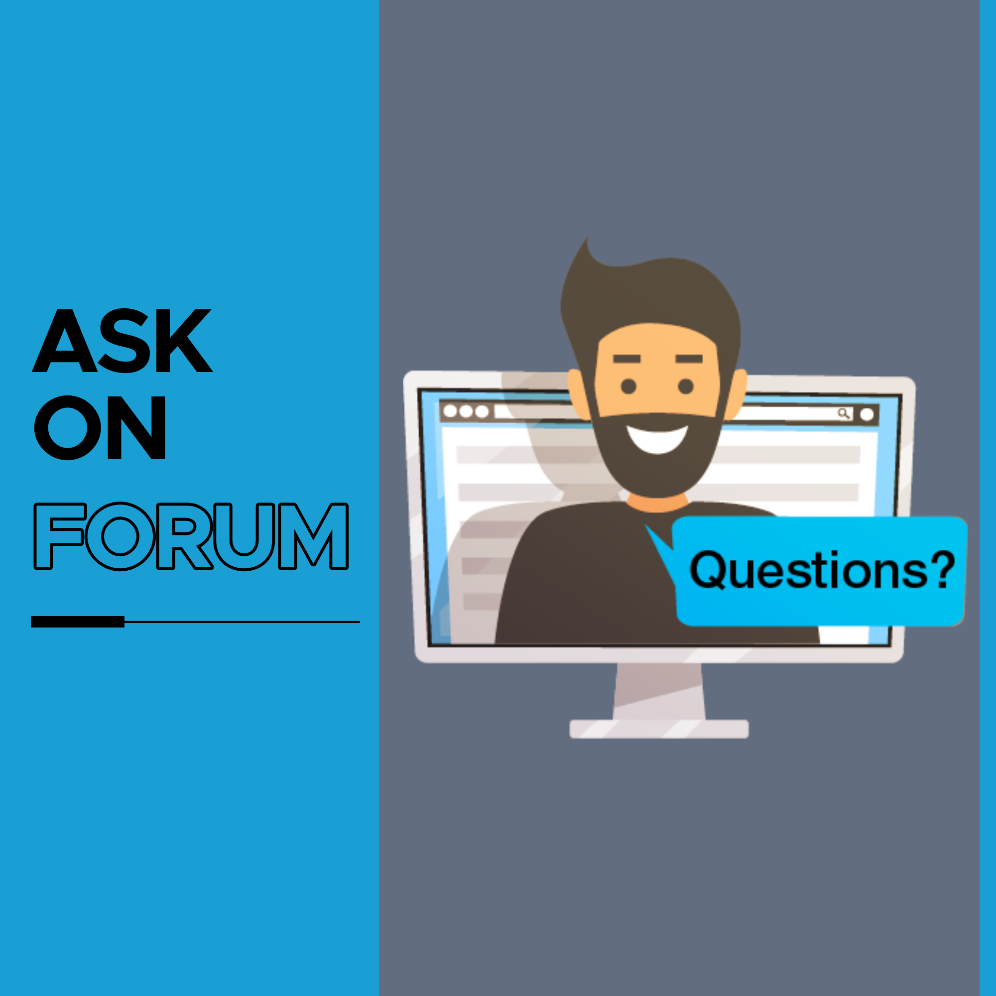 Ask on Forum