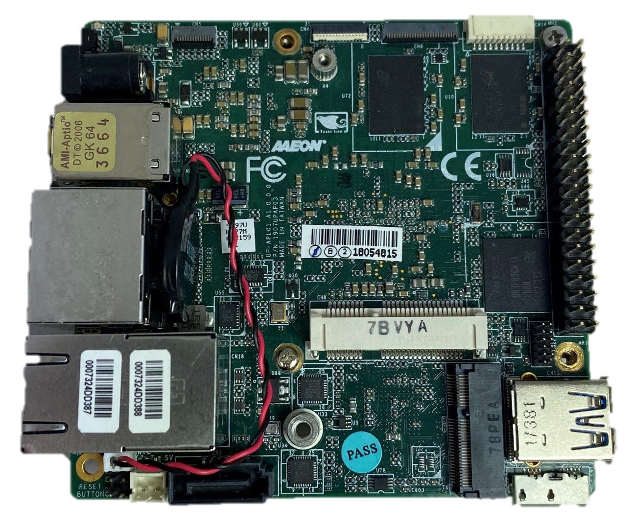 UP Squared Front View