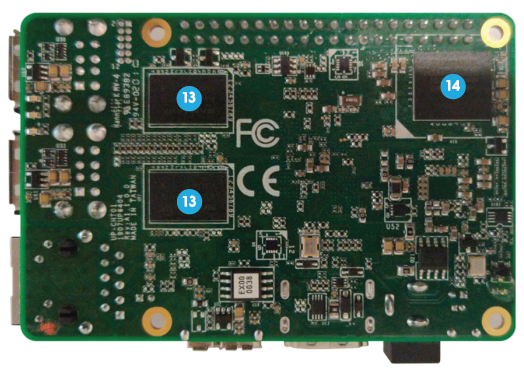 UP Board back view