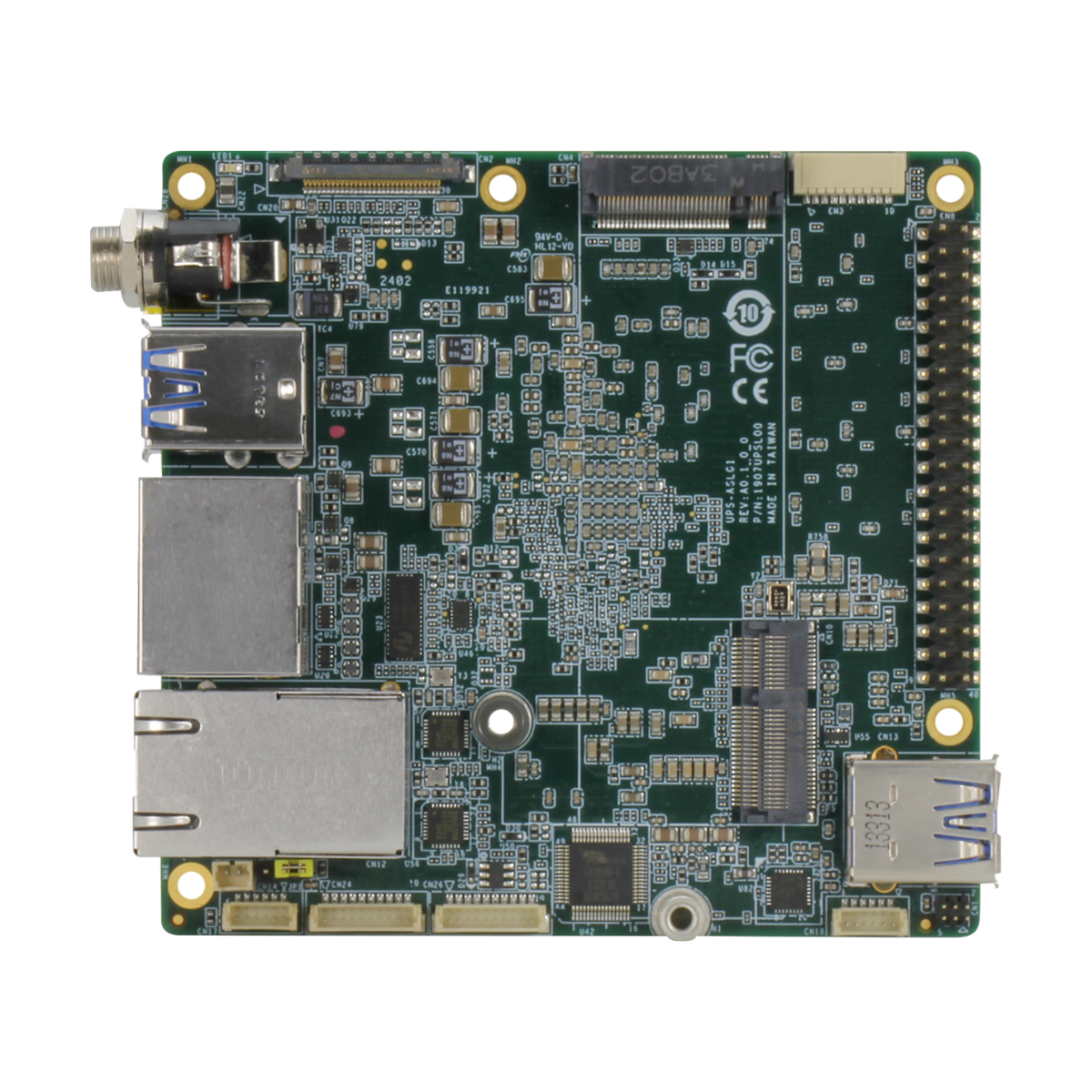 UP Squared 7100 - front view