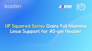 UP Squared Series Gains Full Mainline Linux Support for 40-pin Header